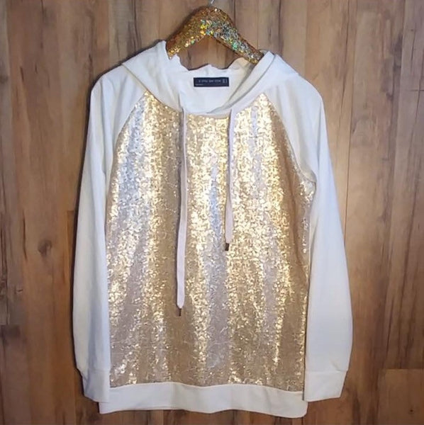 Young Contemporary- Sequins Hoodie